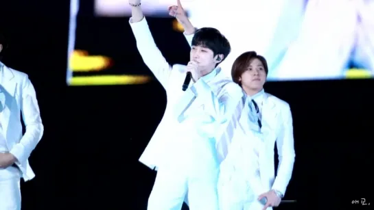 [FANCAM][150523] B1A4 - Lonely (Jinyoung focus) @ Dream Concert