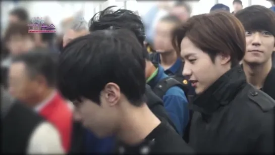 [FANCAM][150414] B1A4 @ Gimpo Airport