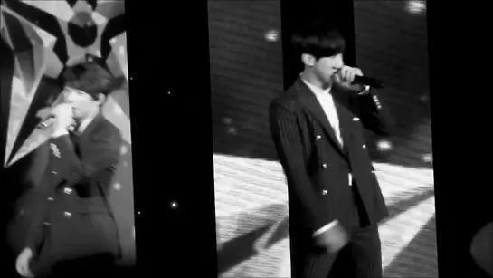 [FANCAM][150404] B1A4 - Beautiful Target (Jinyoung focus) @ GIVE MI Challenge Festival