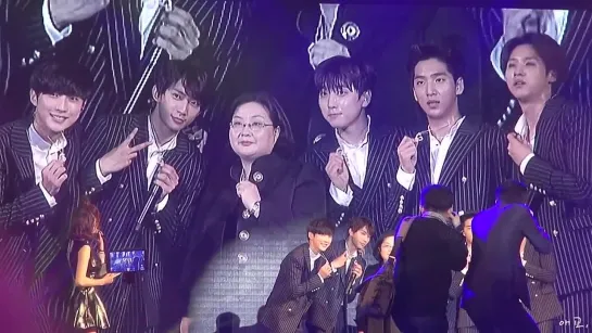 [FANCAM][150404] B1A4 Necklace Presentation Ceremony @ GIVE MI Challenge Festival