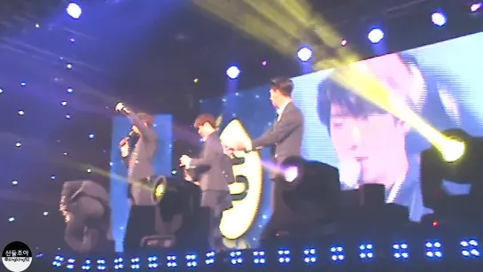 [FANCAM][150404] B1A4 Talk @ GIVE MI Challenge Festival