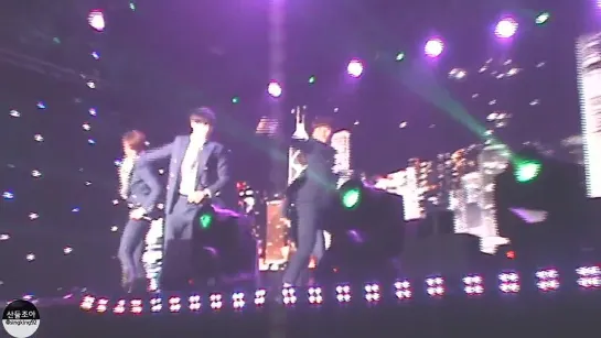 [FANCAM][150404] B1A4 - Lonely (Sandeul focus) @ GIVE MI Challenge Festival