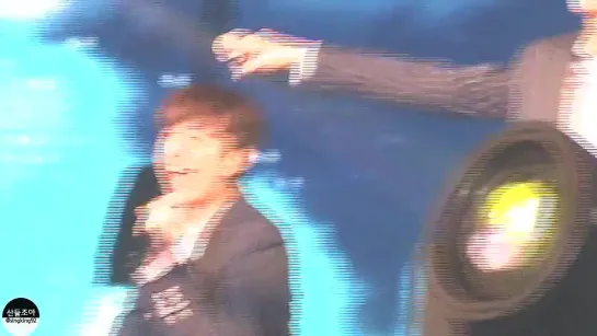 [FANCAM][150404] B1A4 - Beautiful Target (Sandeul focus) @ GIVE MI Challenge Festival