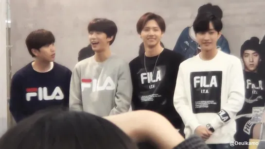 [FANCAM][150328] B1A4 @ FILA Hi-Touch Event