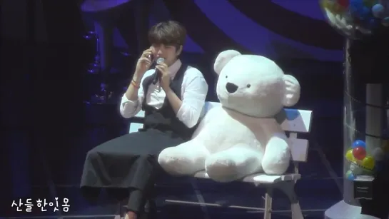 [FANCAM][150314] B1A4 (Sandeul focus) @ B1A4 ♡ BANA 2nd Fanmeeting