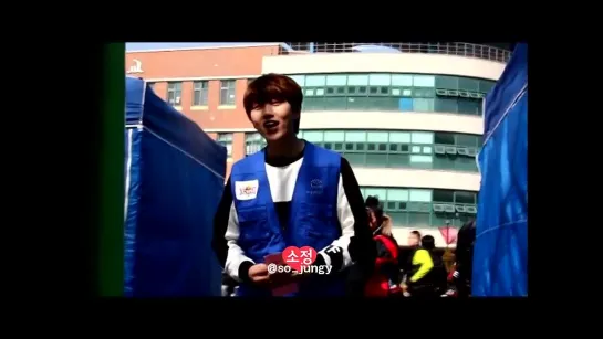 [FANCAM][150307] Sandeul @ Dream Team Recording