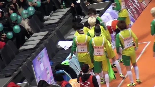 [FANCAM][150201] Baro @ Idol Star Athletics Championship