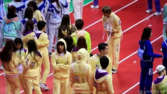 [FANCAM][150202] B1A4, VIXX, CNBLUE, BLOCKB @ Idol Star Athletics Championship