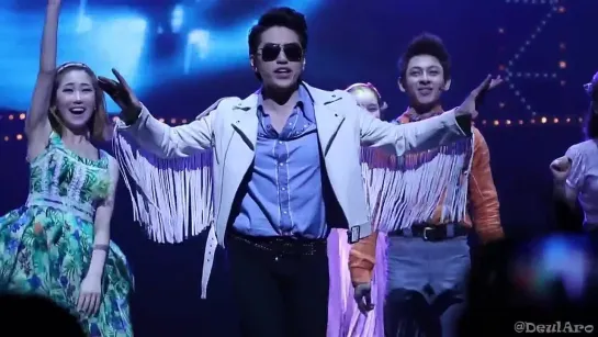 [FANCAM][150208] Sandeul @ "All Shook Up" Musical