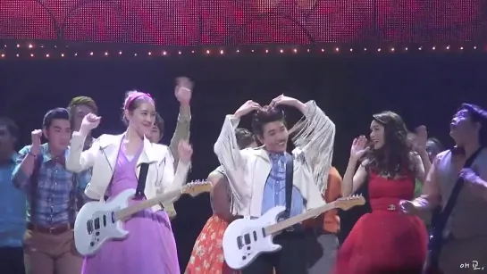 [FANCAM][150208] Sandeul @ "All Shook Up" Musical