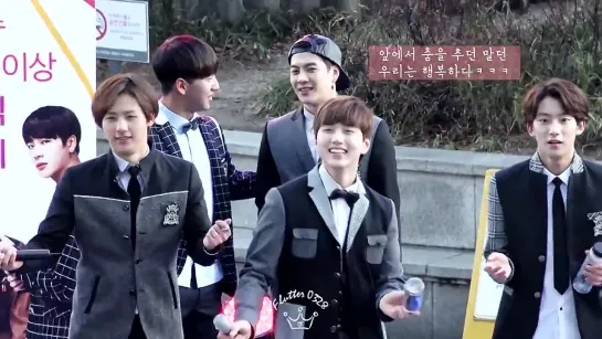 [FANCAM][150127] B1A4 with Jackson (Got7) @ Smart Family Love Campaign