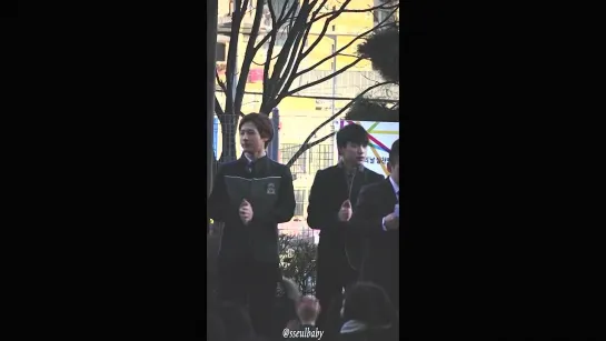 [FANCAM][150127] B1A4 (CNU focus with JR) @ Smart Family Love Campaign