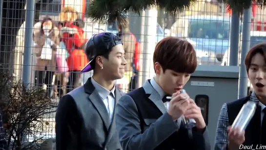 [FANCAM][150127] B1A4 (Sandeul focus) @ Smart Family Love Campaign