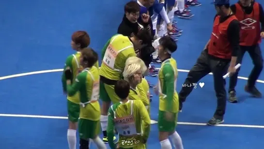 [FANCAM][150201] Baro @ Idol Star Athletics Championship