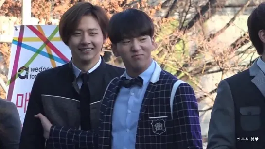 [FANCAM][150127] B1A4 (Baro focus) @ Smart Family Love Campaign