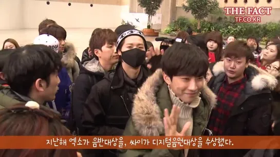 [FANCAM][150115] B1A4 @ Gimpo Airport