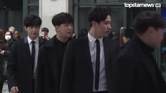 [NEWS] [171220] B1A4 @ Jonghyun’s Funeral Hall