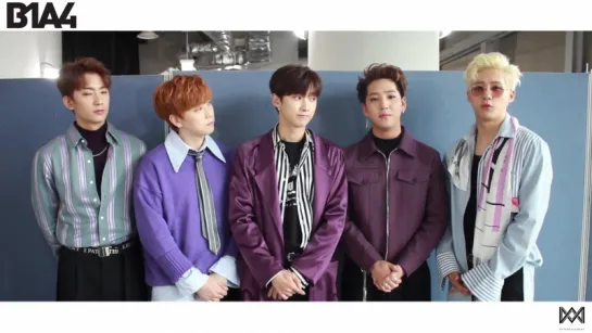 [GREETINGS][171003] B1A4 @ Congratulatory Message for Chuseok 2017