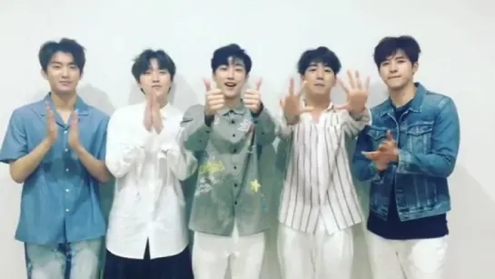 [GREETINGS] [170711] B1A4 @ Ceci Korea