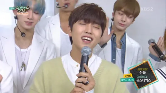 [INTERVIEW][161007] Sandeul @ KBS "Music Bank" Backstage Interview