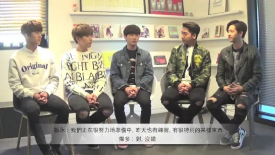 [INTERVIEW][151109] B1A4 @ Korea Star Daily Interview Part. 1