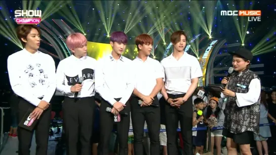 [INTERVIEW][150812] B1A4 @ MBC Show Champion