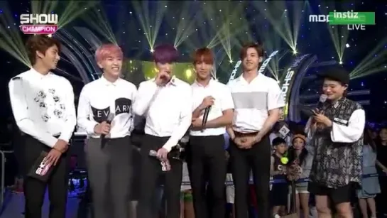 [INTERVIEW][150812] B1A4 @ MBC Show Champion