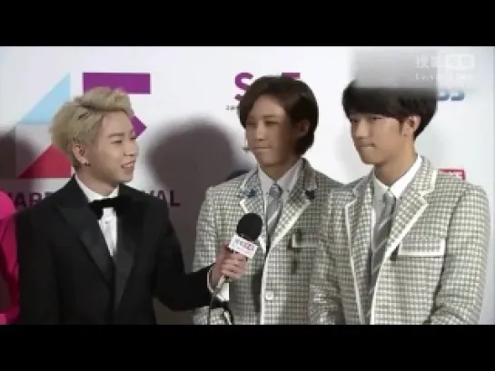 [INTERVIEW][141221] B1A4 @ 2014 SBS Gayo Daejun Red Carpet