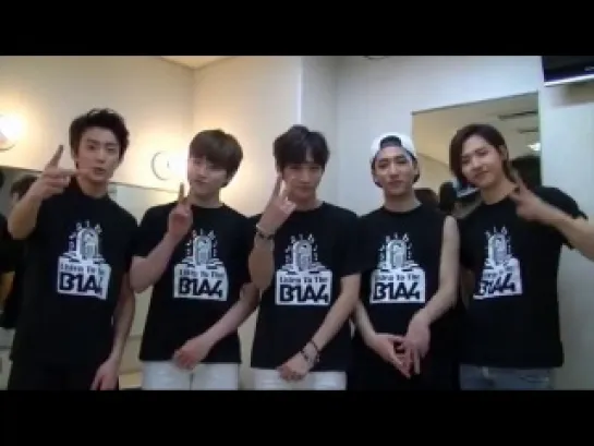 [MESSAGE][140415] @ "Listen to the B1A4" Concert in Osaka