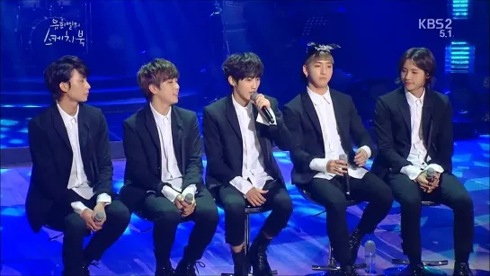 [CUT][140124] B1A4 interview @ Yoo Hee Yeol’s Sketchbook