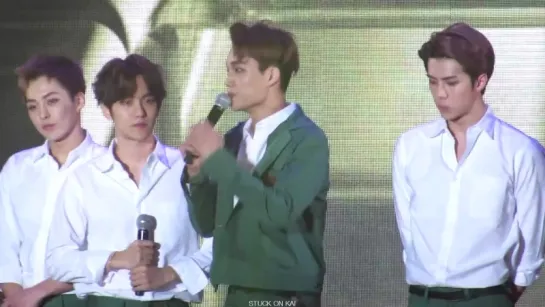 [FANCAM] 160114 #EXO #Kai @ 25th Seoul Music Awards | EXO Daesang (Kai Focus)