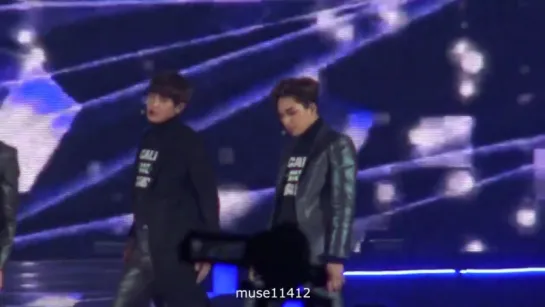 [FANCAM] 151230 #EXO #Kai @ KBS Gayo Daechukje | EXO - Love Me Right (Kai Focus)