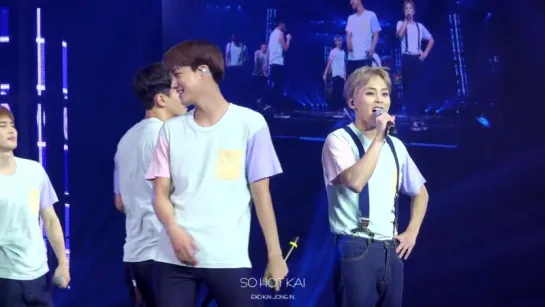 [FANCAM] 151121 #EXO @ The EXO'luXion in Macau | EXO - Lucky + 3.6.5 (Kai Focus)