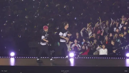 [FANCAM] 151108 #EXO @ The EXO'luXion in Tokyo | EXO - My Angel (Kai Focus)