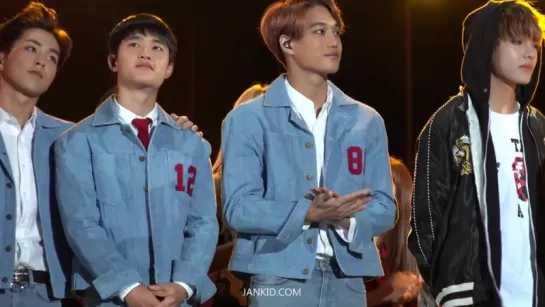 [FANCAM] 151009 #EXO @ ONE K Concert | Ending (Kai Focus)