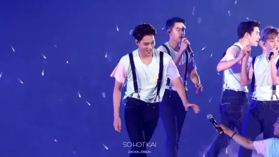 [FANCAM] 151101 #EXO @ The EXO'luXion in Fukuoka | EXO - Christmas Day (Kai Focus)