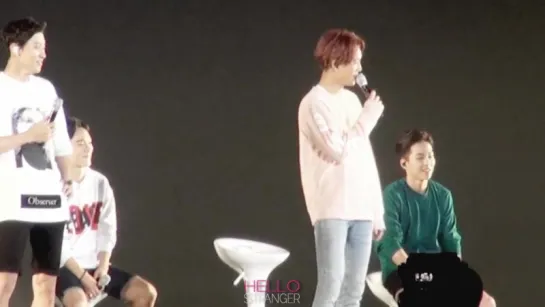 [FANCAM] 151010 #EXO @ Love Concert | EXO - Talk (Kai Focus)