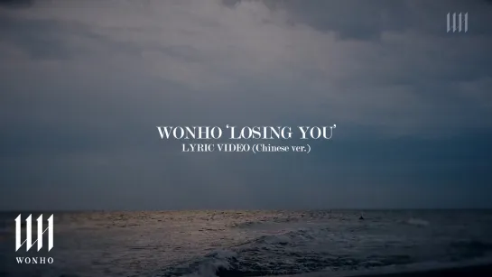 [VK][200818] WONHO - LOSING YOU Lyric Video (Chinese ver.)