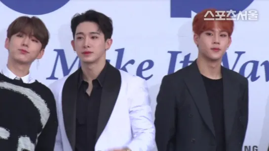 [VK][180830] MONSTA X - Blue Carpet @ Soribada Best K-Music Awards 2018