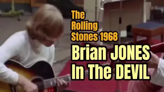 The Rolling Stones: Brian Jones in Making of Sympathy For The Devil 1968