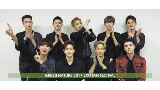 [VIDEO] GREEN NATURE 2017 EXO FAN FESTIVAL