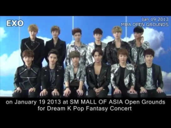 A Message From EXO to the Philippines!