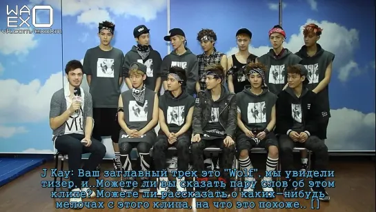 [РУСС.САБ] 130616 EXO @ SBS PopAsia Interview