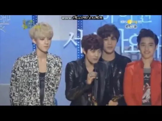 [РУСС. САБ] EXO-K - Seoul Music Awards - Rookie of the Year