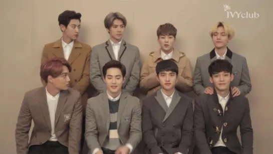 151204 #EXO @ Интервью EXO для Ivy Club