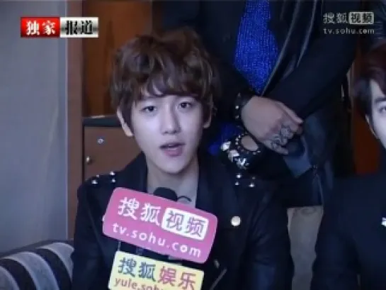 120921 EXO-K Interview @ Sohu