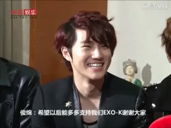 120920 EXO-K Interview @ NetEase Entertainment