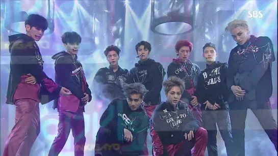 [VIDEO] 160612 EXO - Monster @ SBS Inkigayo