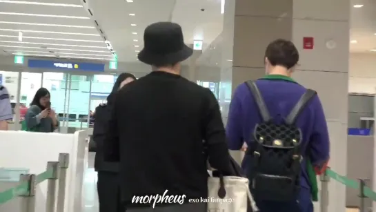 190530 EXO KAI @ Incheon Airport Fancam