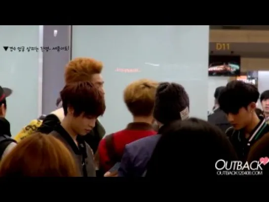 [FANCAM] 121129 EXO @ Incheon Airport